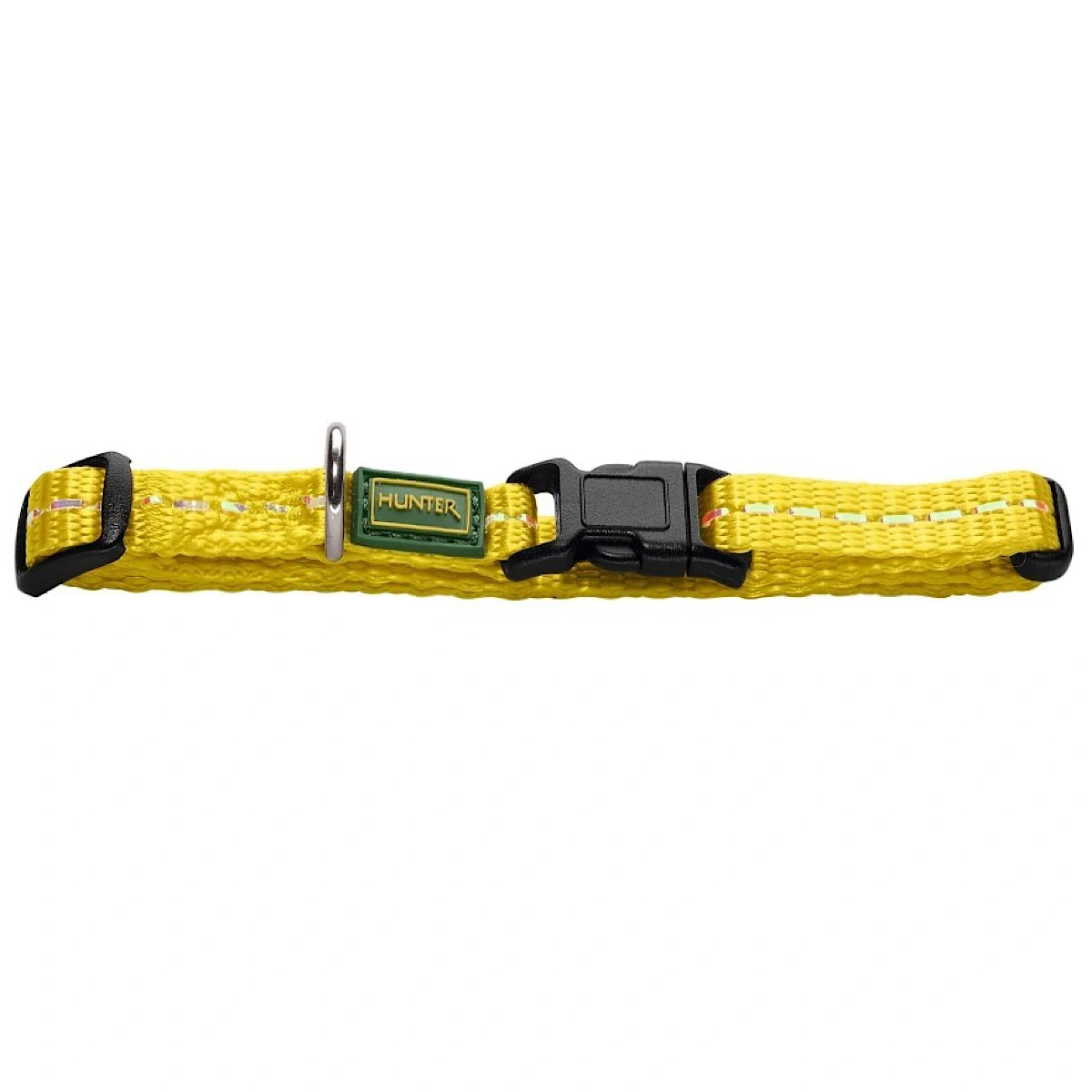 Hunter Tripoli Vario Halsbånd Gul S 25-35 cm - Let og justerbart halsbånd
